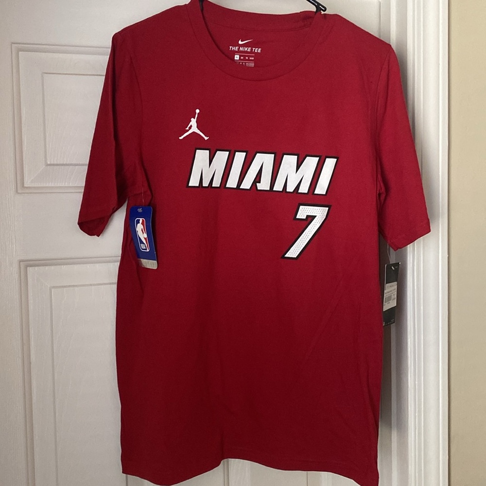NIKE Miami Heat Lowry t-shirt Size Youth XL